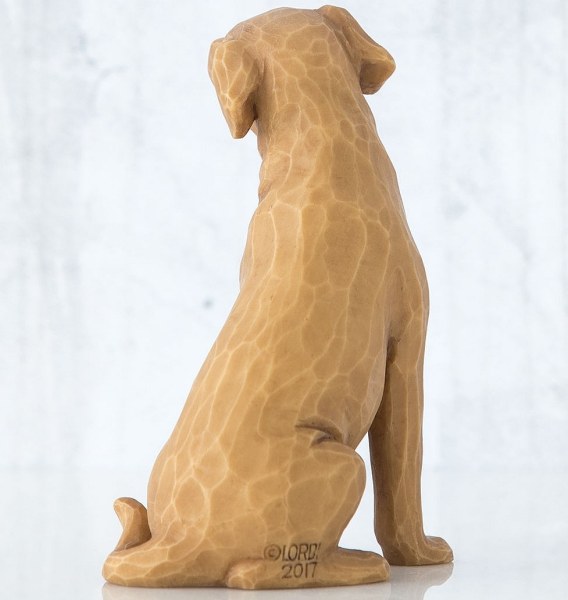 STATUINA WILLOW TREE AMO IL MIO CANE (VERSIONE CHIARA)