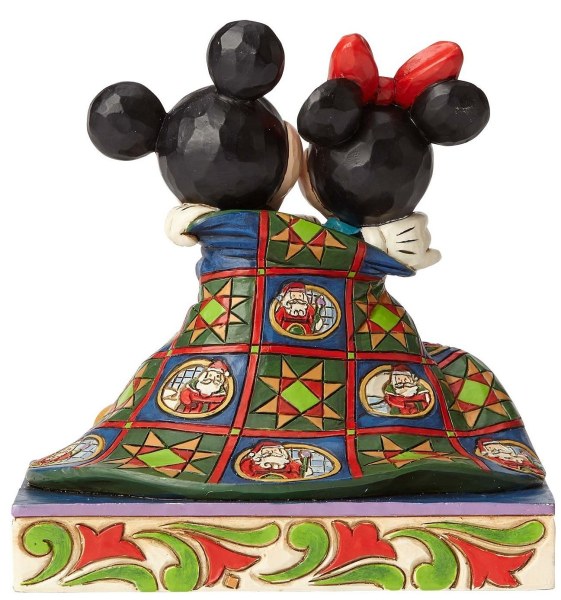 TOPOLINO E MINNIE SOTTO LA COPERTA DI NATALE DISNEY TRADITIONS