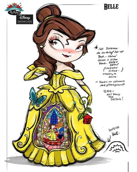 BELLE STATUINA LUMINOSA MISS MINDY DISNEY
