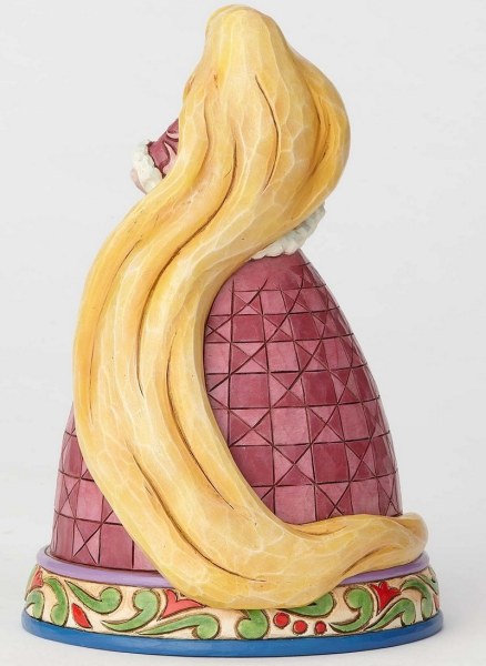 STATUINA DI NATALE RAPUNZEL E PASCAL DISNEY TRADITIONS