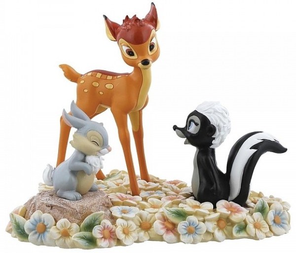BAMBI TAMBURINO E FIORE DISNEY ENCHANTING