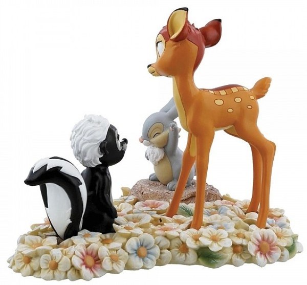 BAMBI TAMBURINO E FIORE DISNEY ENCHANTING