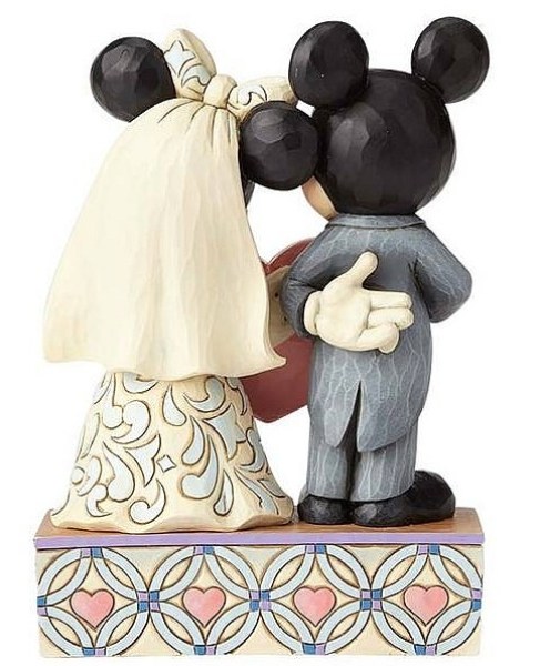 IL MATRIMONIO DI DUE ANIME E UN CUORE DISNEY TRADITIONS TOPOLINO E MINNIE