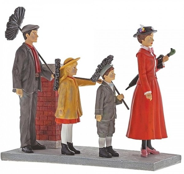 STEP IN TIME STATUINA MARY POPPINS DISNEY ENCHANTING