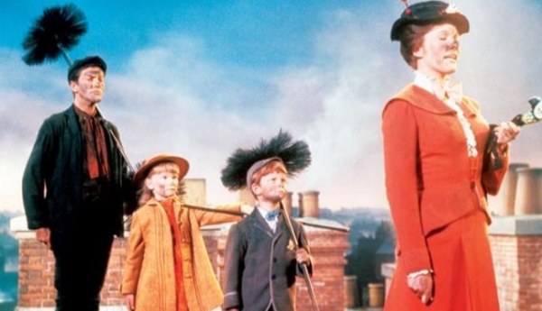 STEP IN TIME STATUINA MARY POPPINS DISNEY ENCHANTING