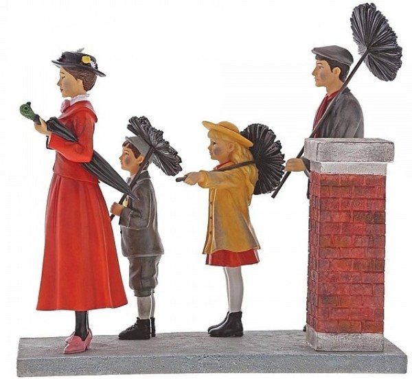 STEP IN TIME STATUINA MARY POPPINS DISNEY ENCHANTING
