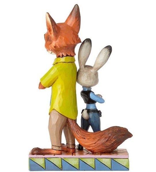 ZOOTOPIA JUDY E NICK DISNEY TRADITIONS JIM SHORE