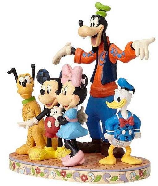 FAB FIVE CHARACTERS DISNEY TRADITIONS JIM SHORE
