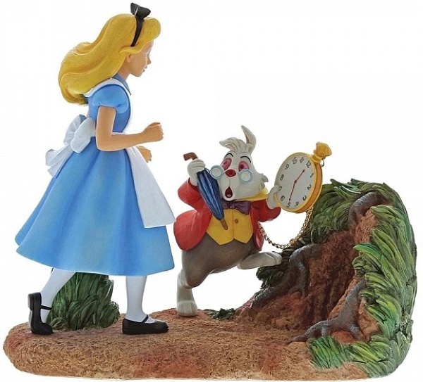 ALICE NEL PAESE DELLE MERAVIGLIE E BIANCONIGLIO DISNEY ENCHANTING