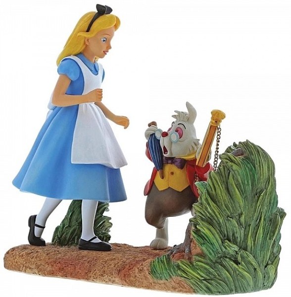 ALICE NEL PAESE DELLE MERAVIGLIE E BIANCONIGLIO DISNEY ENCHANTING