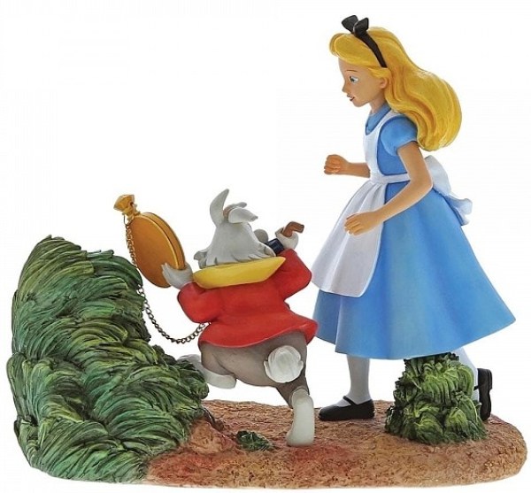 ALICE NEL PAESE DELLE MERAVIGLIE E BIANCONIGLIO DISNEY ENCHANTING