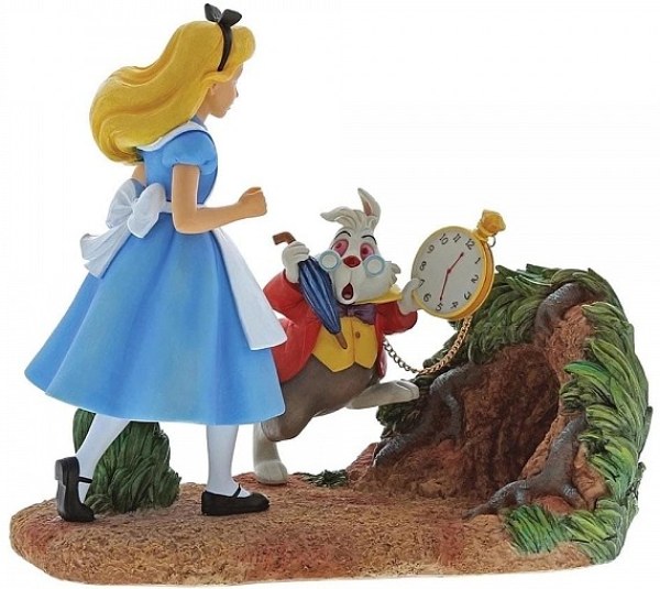 ALICE NEL PAESE DELLE MERAVIGLIE E BIANCONIGLIO DISNEY ENCHANTING