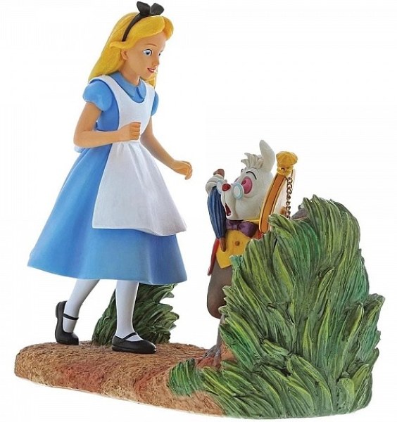 ALICE NEL PAESE DELLE MERAVIGLIE E BIANCONIGLIO DISNEY ENCHANTING