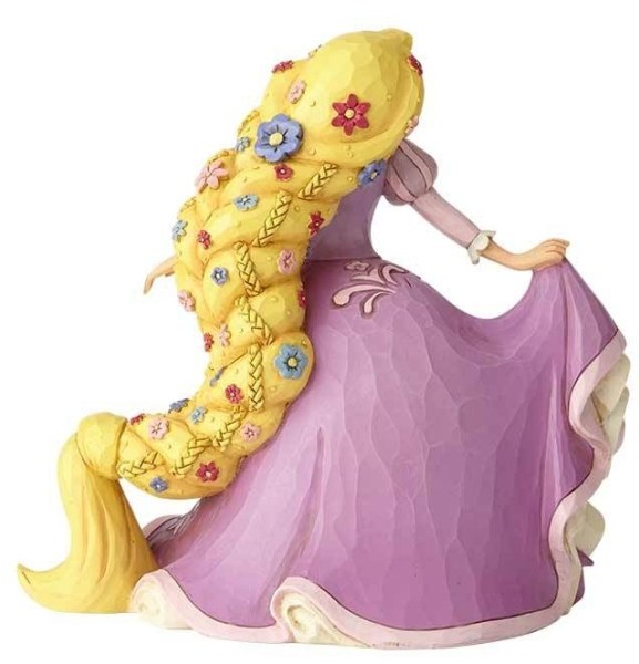 RAPUNZEL SECRET CHARM STATUINA DISNEY TRADITIONS