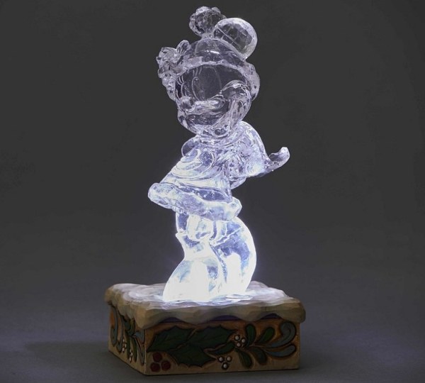 MINNIE GHIACCIO SCOLPITO LUMINOSO DISNEY TRADITIONS