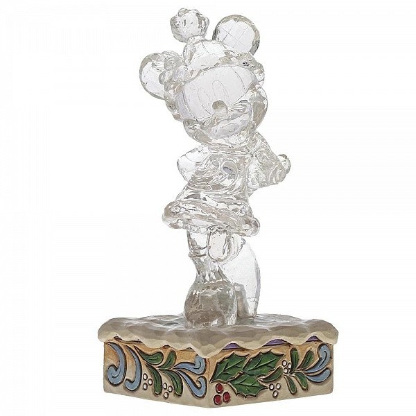 MINNIE GHIACCIO SCOLPITO LUMINOSO DISNEY TRADITIONS