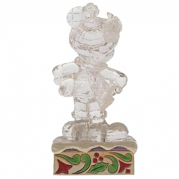 TOPOLINO GHIACCIO SCOLPITO LUMINOSO DISNEY TRADITIONS