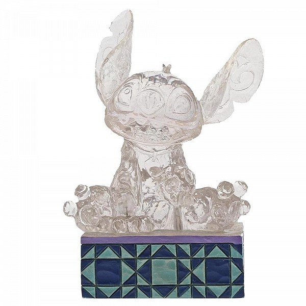 STITCH GHIACCIO SCOLPITO LUMINOSO DISNEY TRADITIONS