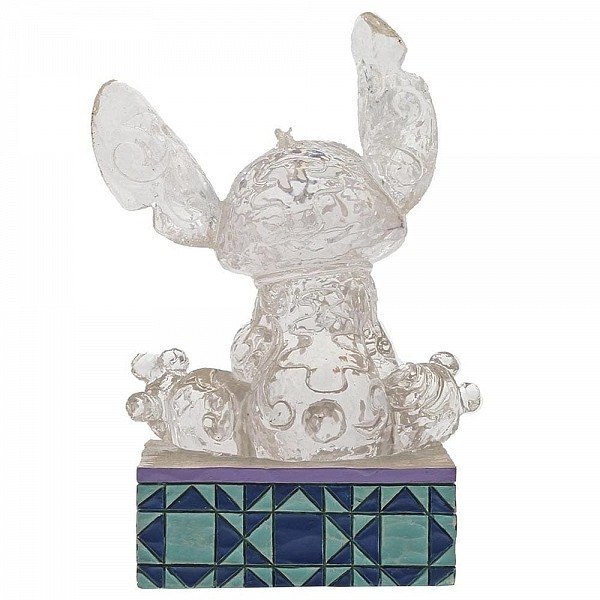 STITCH GHIACCIO SCOLPITO LUMINOSO DISNEY TRADITIONS