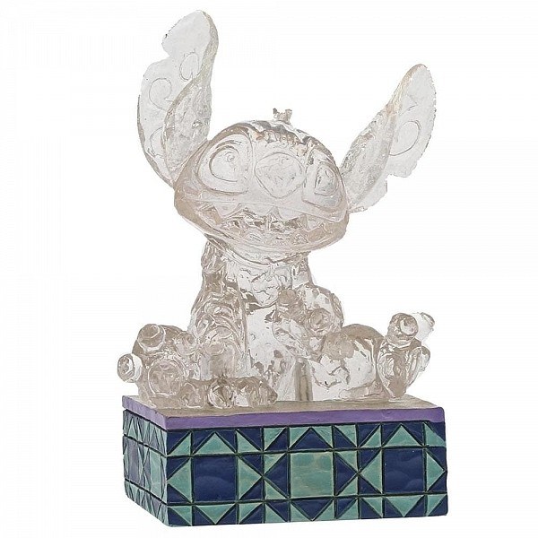 STITCH GHIACCIO SCOLPITO LUMINOSO DISNEY TRADITIONS