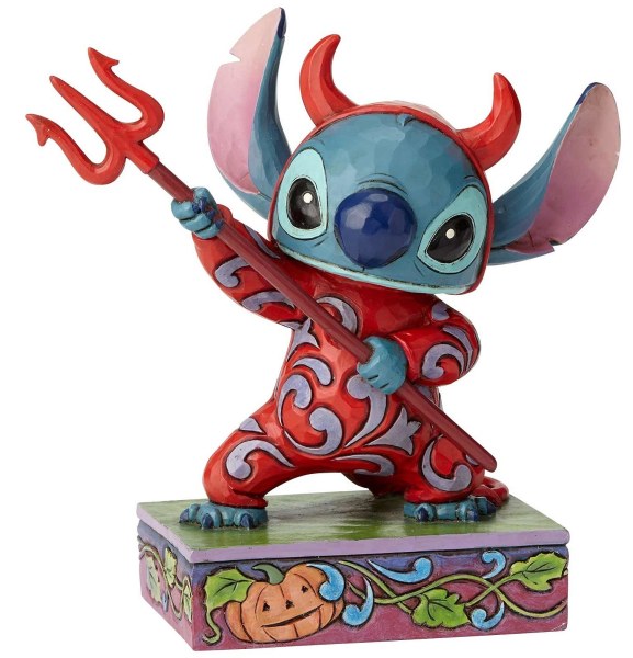 STITCH COL VESTITO DA DIAVOLETTO DISNEY TRADITIONS