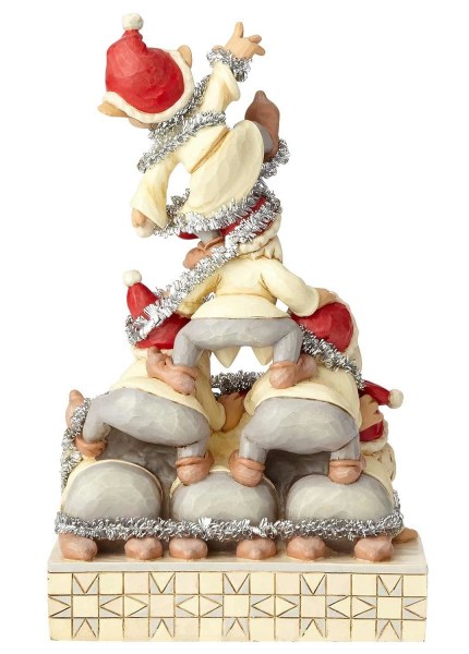 I SETTE NANI WHITE WOODLAND DISNEY TRADITIONS