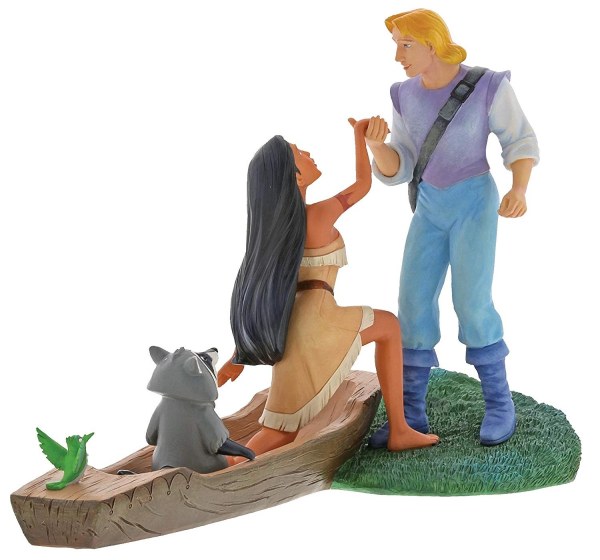 POCAHONTAS E JOHN SMITH DISNEY ENCHANTING