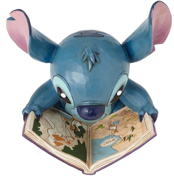 STITCH CON LO STORYBOOK DISNEY TRADITIONS JIM SHORE
