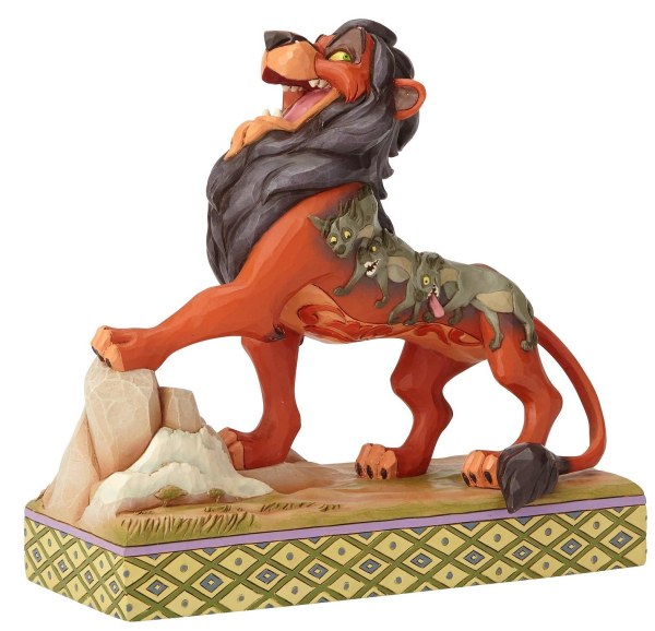 SCAR IL CATTIVO DISNEY TRADITIONS IL RE LEONE