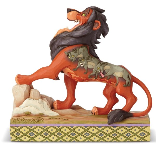 SCAR IL CATTIVO DISNEY TRADITIONS IL RE LEONE