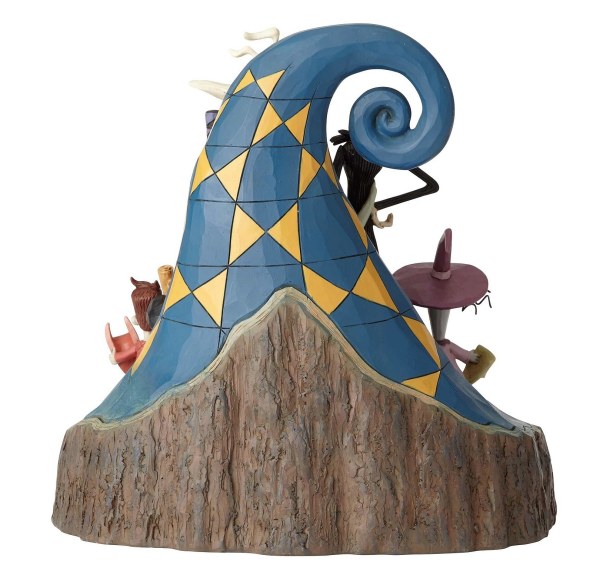 NIGHTMARE BEFORE CHRISTMAS WOODCARVED DISNEY TRADITIONS