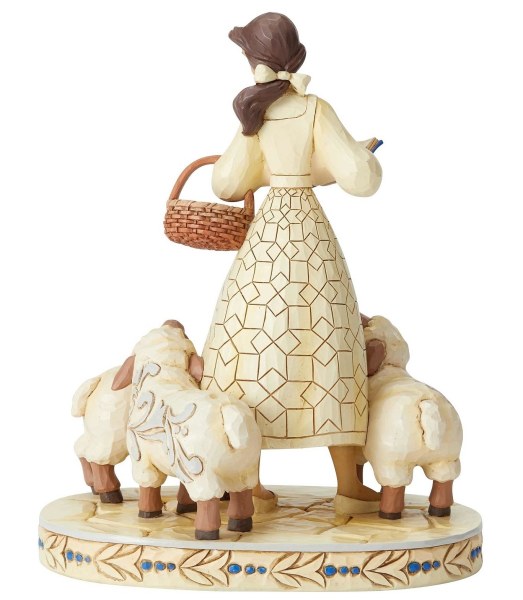 BELLE WHITE WOODLAND JIM SHORE DISNEY TRADITIONS