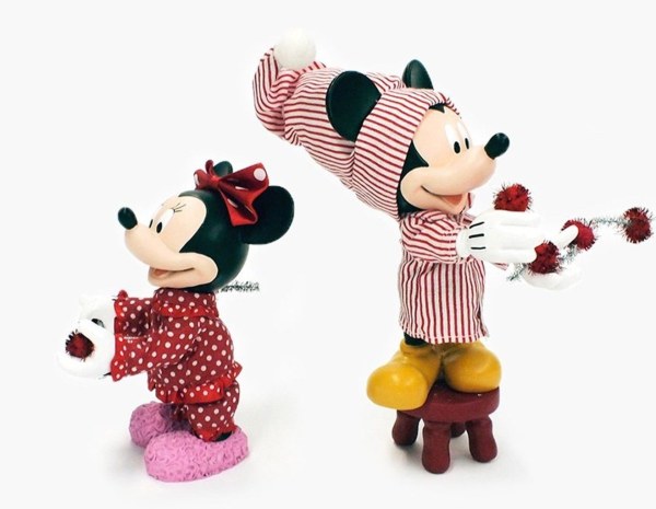 TOPOLINO MINNIE E L'ALBERO DI NATALE DISNEY DEPT.56