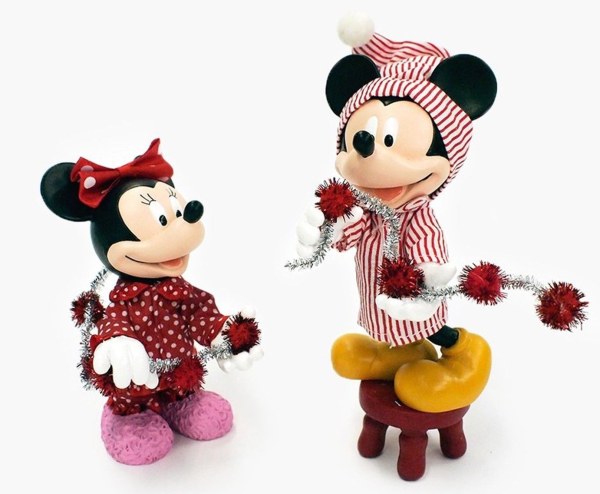 TOPOLINO MINNIE E L'ALBERO DI NATALE DISNEY DEPT.56