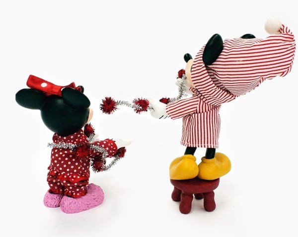 TOPOLINO MINNIE E L'ALBERO DI NATALE DISNEY DEPT.56