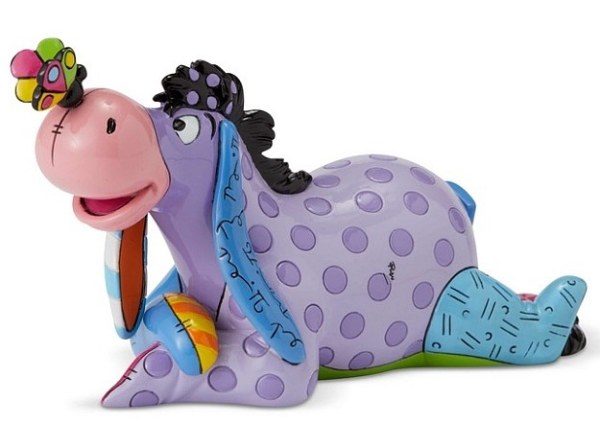 MINI STATUINA IH-OH E LA FARFALLA DISNEY BRITTO