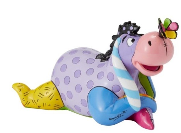 MINI STATUINA IH-OH E LA FARFALLA DISNEY BRITTO