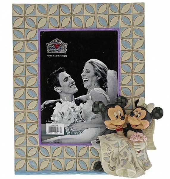 PORTAFOTO TOPOLINO E MINNIE SPOSI DISNEY TRADITIONS