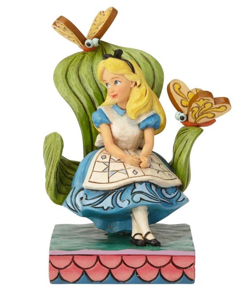 ALICE NEL PAESE DELLE MERAVIGLIE STATUINA DISNEY TRADITIONS