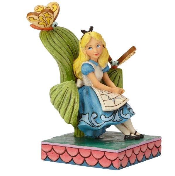 ALICE NEL PAESE DELLE MERAVIGLIE STATUINA DISNEY TRADITIONS