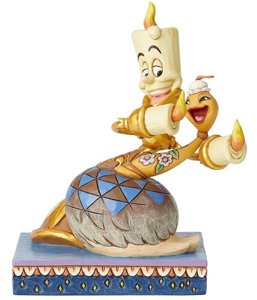 LUMIERE E SPOLVERINA DISNEY TRADITIONS JIM SHORE