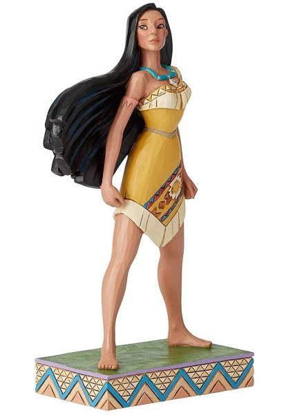 STATUINA PRINCIPESSA POCAHONTAS POCAHONTAS DISNEY TRADITIONS
