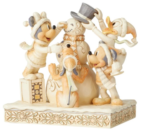 TOPOLINO E I SUOI AMICI WHITE WOODLAND DISNEY TRADITIONS