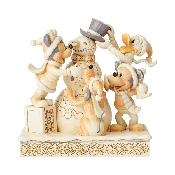 TOPOLINO E I SUOI AMICI WHITE WOODLAND DISNEY TRADITIONS