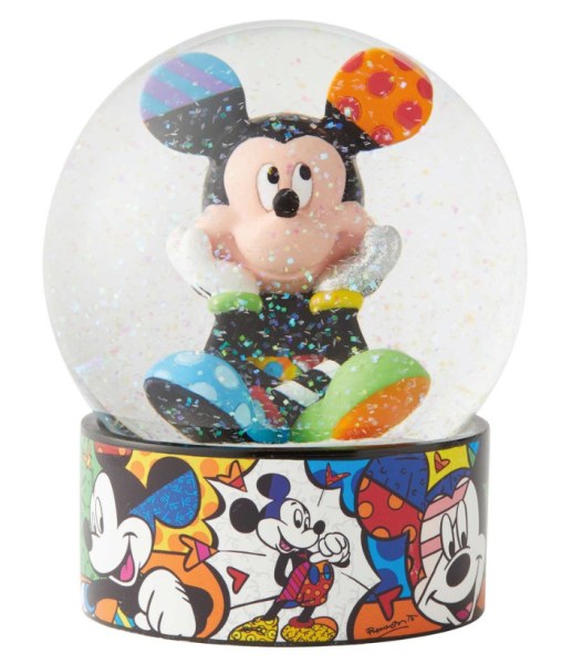 SNOWBALL TOPOLINO 10 CM - DISNEY BRITTO
