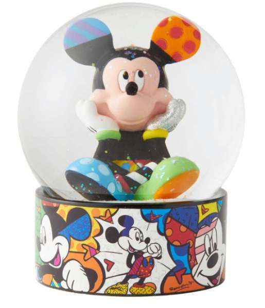 SNOWBALL TOPOLINO 10 CM - DISNEY BRITTO