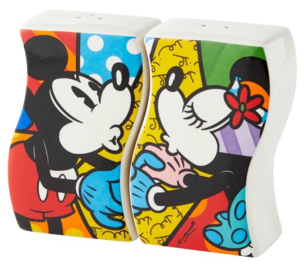 SALIERA E PEPE MICKEY E MINNIE - DISNEY BRITTO