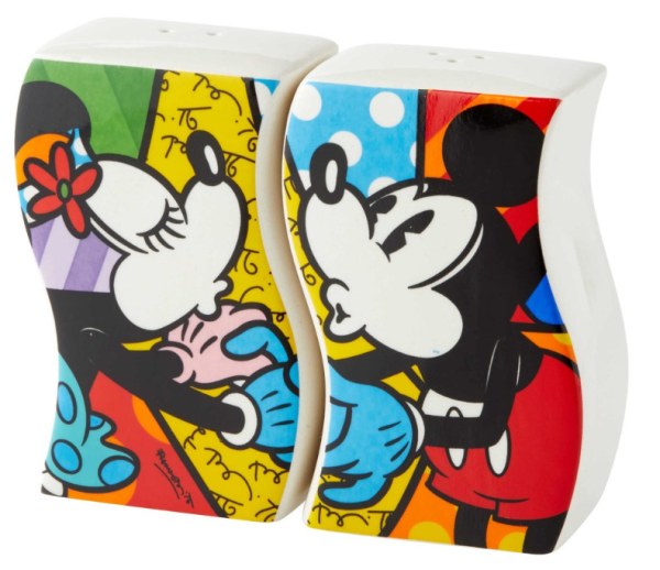 SALIERA E PEPE MICKEY E MINNIE - DISNEY BRITTO