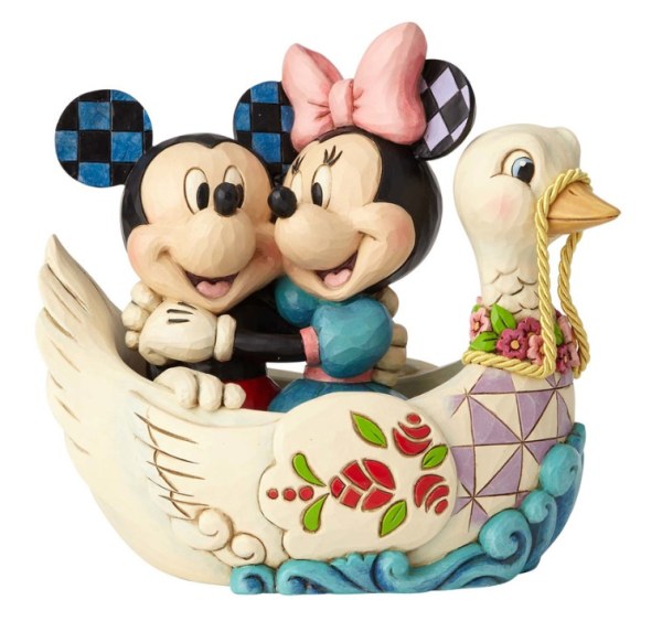 TOPOLINO E MINNI NEL CIGNO - DISNEY TRADITIONS
