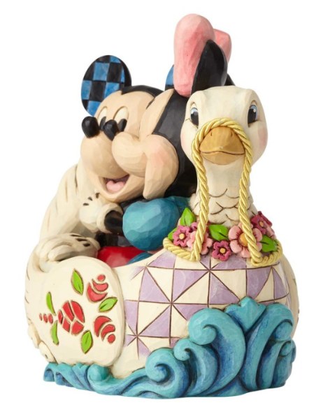 TOPOLINO E MINNI NEL CIGNO - DISNEY TRADITIONS
